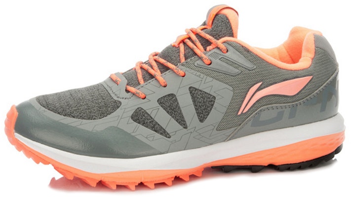 (W) Li-Ning YUN Runner Generasi Kedua 'Kelabu Oren' ARHK072-3 Order (W) Li-Ning YUN Runner Generasi Kedua 'Kelabu Oren' ARHK072-3