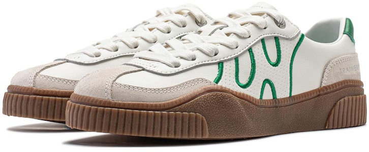 【9月6日20點 得物新品發售】 LiNing李寧 雲川 V2 休閒百搭 防滑耐磨 低幫 板鞋 女款 白綠 Lookbook 【9月6日20點 得物新品發售】 LiNing李寧 雲川 V2 休閒百搭 防滑耐磨 低幫 板鞋 女款 白綠