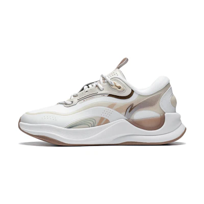 (W) Li-Ning Yunji 'White Grey Brown'