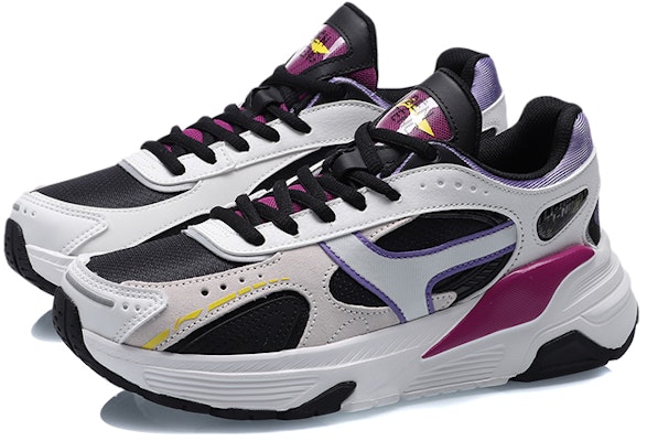 (Women) Li-Ning Zheng Rong 92 'Black Pink White' 'Pentium Retro Low' AGCQ242-3 Lookbook (Women) Li-Ning Zheng Rong 92 'Black Pink White' 'Pentium Retro Low' AGCQ242-3