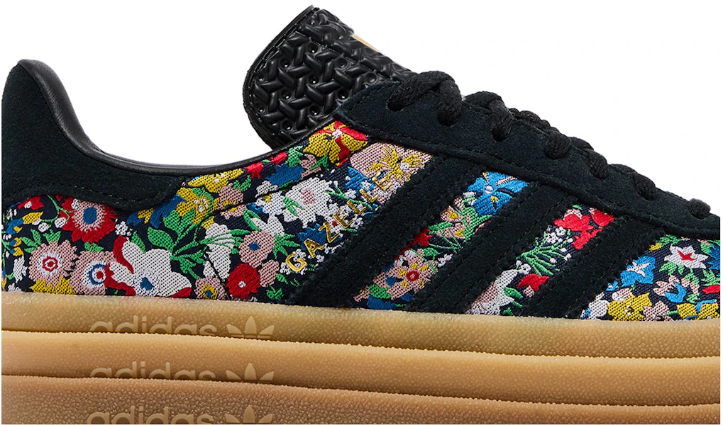 (W) 阿迪达斯Gazelle Bold Liberty London花卉刺绣鞋 JI2572 Lookbook (W) 阿迪达斯Gazelle Bold Liberty London花卉刺绣鞋 JI2572