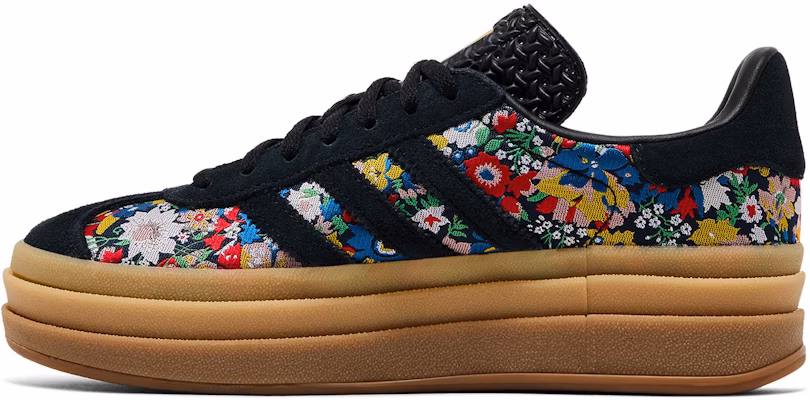(W) 阿迪达斯Gazelle Bold Liberty London花卉刺绣鞋 JI2572 Lookbook (W) 阿迪达斯Gazelle Bold Liberty London花卉刺绣鞋 JI2572