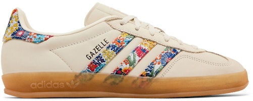 (Women) Liberty London x adidas Gazelle Indoor 'Floral Embroidery - Off White' JH7370 (Women) Liberty London x adidas Gazelle Indoor 'Floral Embroidery - Off White' JH7370