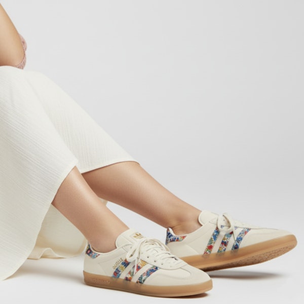 (W) Liberty London x adidas Gazelle Indoor 'Sulaman Bunga - Putih Pudar' JH7370 Order (W) Liberty London x adidas Gazelle Indoor 'Sulaman Bunga - Putih Pudar' JH7370
