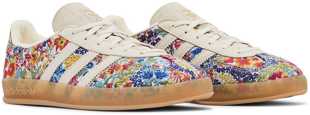 (Women) Liberty London x adidas Gazelle Indoor 'Floral Embroidery' JP5309 Cheap (Women) Liberty London x adidas Gazelle Indoor 'Floral Embroidery' JP5309