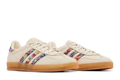 (Women) Liberty London x adidas Gazelle Indoor 'Floral Embroidery - Off White'