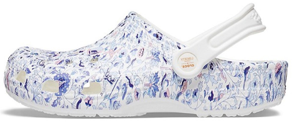 (Women) Crocs Liberty London x Classic Clog Beach Flowers White Sandals 206447-97E Buy (Women) Crocs Liberty London x Classic Clog Beach Flowers White Sandals 206447-97E