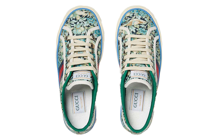 Lookbook (Women) Liberty of London x Gucci Tennis 1977 'Floral - Light Blue Green' 606110-2H930-4862
