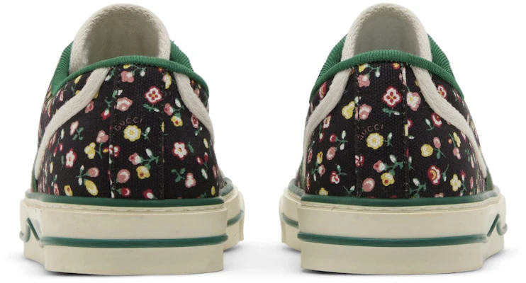 GUCCI古馳 Tennis 1977 Liberty London 運動 時尚板鞋 女款 紅黑綠 Details for GUCCI古馳 Tennis 1977 Liberty London 運動 時尚板鞋 女款 紅黑綠