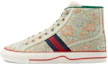 Buy (W) Liberty of London x Gucci Tennis 1977 High ''Blumen - Mintgrün'' 627838-2I420-3961
