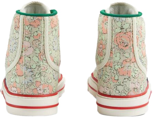 (W) Liberty of London x Gucci Tennis 1977 High 'Floral - Hijau Pudina' 627838-2I420-3961 Shop (W) Liberty of London x Gucci Tennis 1977 High 'Floral - Hijau Pudina' 627838-2I420-3961