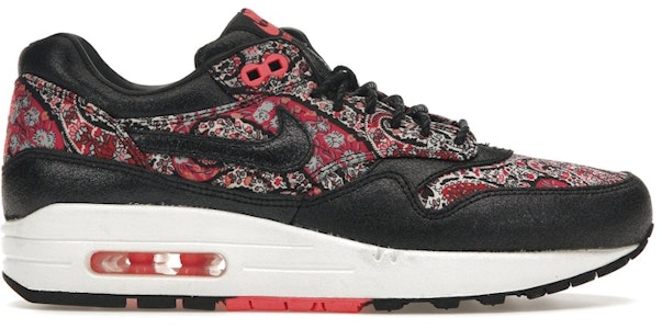 倫敦自由 x 耐吉 Air Max 1 QS “黑色佩斯利” 黑色 花卉 女款 Buy 倫敦自由 x 耐吉 Air Max 1 QS “黑色佩斯利” 黑色 花卉 女款