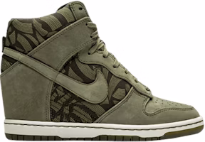 (Women) Liberty of London x Nike Dunk Sky Hi OG QS 'Medium Olive' 543217-200 (Women) Liberty of London x Nike Dunk Sky Hi OG QS 'Medium Olive' 543217-200