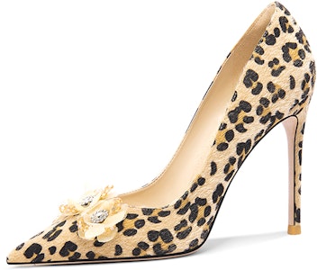 (W) Lily Wei 'Cetakan Harimau Bunga Berkilau Kasut Sarung' NN-550 Buy (W) Lily Wei 'Cetakan Harimau Bunga Berkilau Kasut Sarung' NN-550