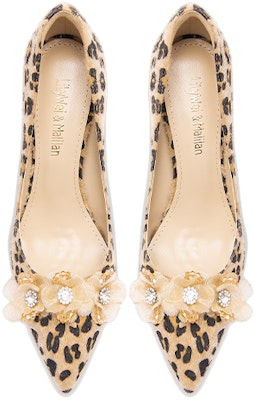 (W) Lily Wei 'Cetakan Harimau Bunga Berkilau Kasut Sarung' NN-550 Lookbook (W) Lily Wei 'Cetakan Harimau Bunga Berkilau Kasut Sarung' NN-550