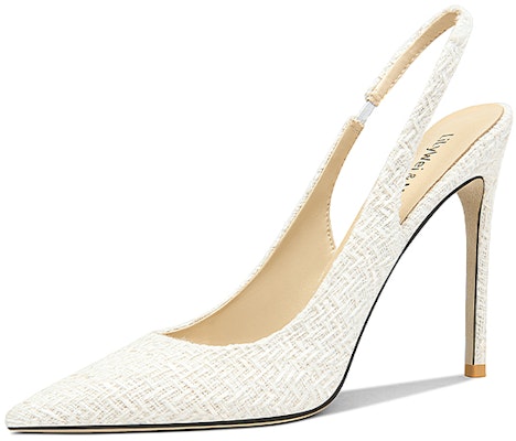(Women) Lily Wei 'Textile French-Style Cap-Toe' NN-483 Purchase (Women) Lily Wei 'Textile French-Style Cap-Toe' NN-483