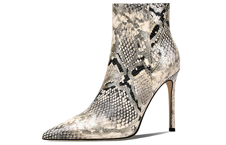 (W) Lily Wei Ankle Boot 'Snake Print Multicolor'