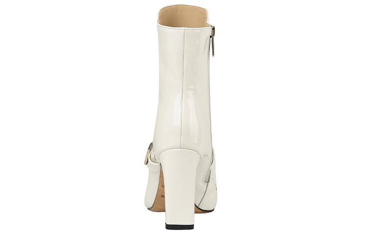 Shop (W) 릴리 웨이 메탈릭 앵클부츠 (화이트) M2-060