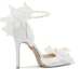 Order (W) Lily Wei Biru Mutiara-Tali Ankle Tumit Runcing Stiletto 10cm 'Hujung Minggu Mesra' NN-403