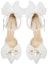 Lookbook (W) Lily Wei Biru Mutiara-Tali Ankle Tumit Runcing Stiletto 10cm 'Hujung Minggu Mesra' NN-403