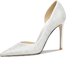 (Women) Lily Wei Bridal Stiletto 'French Crystal Hollow' NN-482 (Women) Lily Wei Bridal Stiletto 'French Crystal Hollow' NN-482