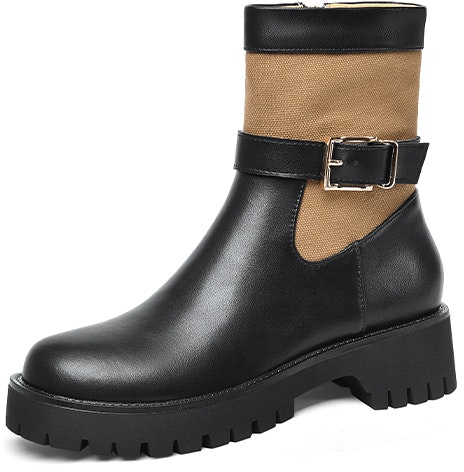 women-lily-wei-chelsea-boot-black-leather-thick-sole-with-side-zipper-xpj-058