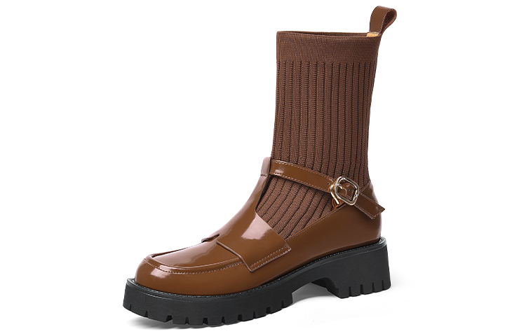 (Women) Lily Wei Chelsea Boot 'Thick Sole Round Toe' XPJ-066