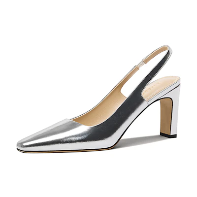 (W) Lily Wei Chunky Heel Elastic Band CMFT 7.5cm 'Solid Color'