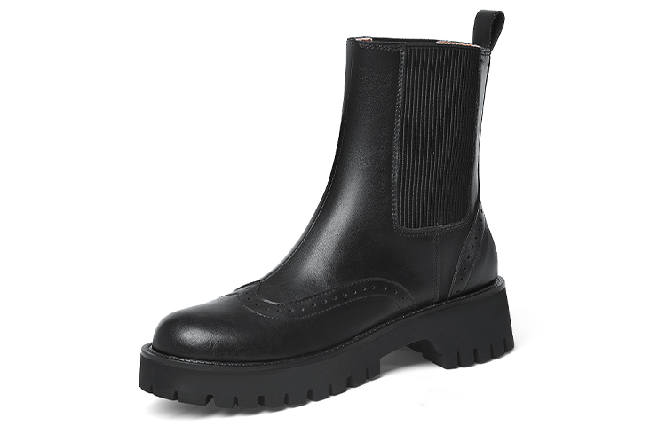 (W) Lily Wei Chunky Sole Slim Marten Boots 'Circle Toe' 圖 8