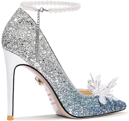 (W) 릴리웨이 신데렐라 블루 그라데이션 힐 (Lily Wei Cinderella Blue Gradation Heels) NN-196 Order (W) 릴리웨이 신데렐라 블루 그라데이션 힐 (Lily Wei Cinderella Blue Gradation Heels) NN-196