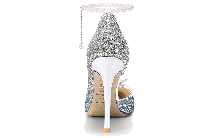 Shop (W) 릴리웨이 신데렐라 블루 그라데이션 힐 (Lily Wei Cinderella Blue Gradation Heels) NN-196