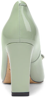 (W) 릴리 웨이 그린 크리스탈 버클 뮬 (Lily Wei Green Crystal Buckle Mules) M1-081 Shop (W) 릴리 웨이 그린 크리스탈 버클 뮬 (Lily Wei Green Crystal Buckle Mules) M1-081