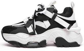 Order (W) Zapatillas Plataforma Baja Lily Wei Dad 4cm 'Negras de Mujer' YN001