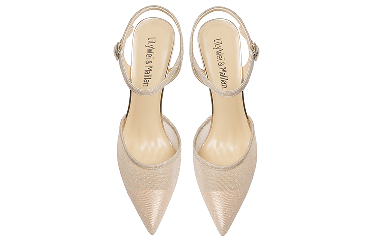 Lookbook (W) Lily Wei Kain Stiletto 'Anggun Temperamen Champagne' NN-447