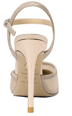(Women) Lily Wei Fabric Stiletto 'Elegant Temperament Champagne' NN-447 Shop (Women) Lily Wei Fabric Stiletto 'Elegant Temperament Champagne' NN-447