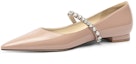 Buy (W) Lily Wei Flats 'Jelly Patent Warna Nude' NN-458-a