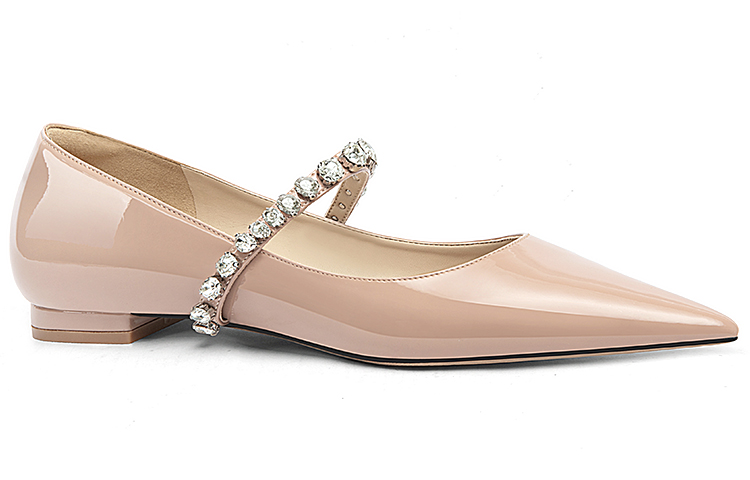 Order (W) 릴리 웨이 누드 젤리 플랫 (Lily Wei Nude Jelly Flat) NN-458-a