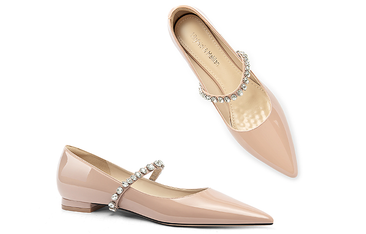 Shop (W) 릴리 웨이 누드 젤리 플랫 (Lily Wei Nude Jelly Flat) NN-458-a