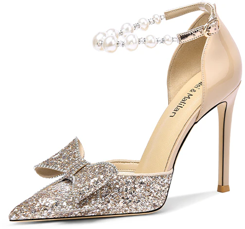women-lily-wei-glitter-leather-high-heels-with-rhinestone-bow-and-pearl-strap-champagne-gold-nn-142