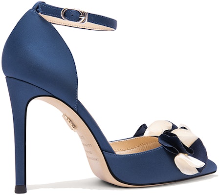 (W) 릴리 웨이 힐 '블루 큐빅 플로럴' NN-554 Order (W) 릴리 웨이 힐 '블루 큐빅 플로럴' NN-554