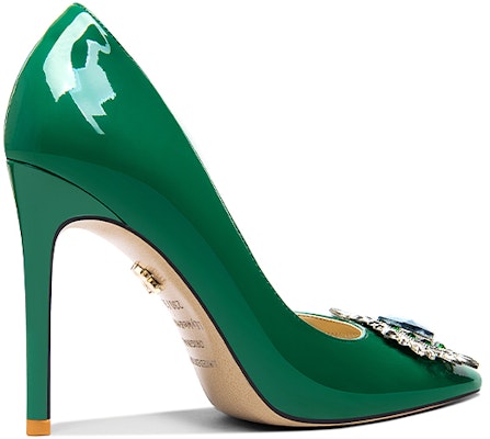 (W) Lily Wei 10cm 高跟鞋 '法式复古优雅翡翠绿' NN-492 Order (W) Lily Wei 10cm 高跟鞋 '法式复古优雅翡翠绿' NN-492