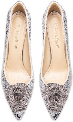 (W) 릴리 웨이 블랙 큐빅 플로럴 하이힐 NN-547-a Lookbook (W) 릴리 웨이 블랙 큐빅 플로럴 하이힐 NN-547-a