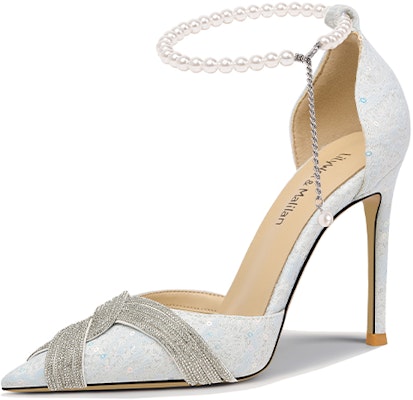 (W) Lily Wei High Heel 'Biru Mutiara Berhiaskan' NN-257 Buy (W) Lily Wei High Heel 'Biru Mutiara Berhiaskan' NN-257