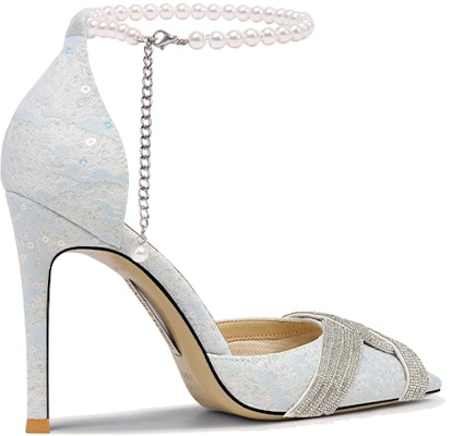 (W) Lily Wei High Heel 'Biru Mutiara Berhiaskan' NN-257 Lookbook (W) Lily Wei High Heel 'Biru Mutiara Berhiaskan' NN-257