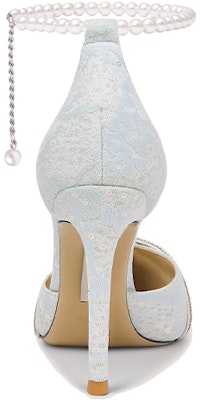 (W) Lily Wei High Heel 'Biru Mutiara Berhiaskan' NN-257 Purchase (W) Lily Wei High Heel 'Biru Mutiara Berhiaskan' NN-257