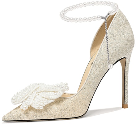 (W) Lily Wei Hak Tinggi 'Champagne Gradasi dengan Pita Sequins Mutiara' NN-280 Buy (W) Lily Wei Hak Tinggi 'Champagne Gradasi dengan Pita Sequins Mutiara' NN-280