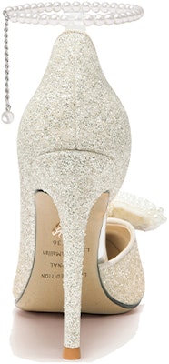 (W) Lily Wei Hak Tinggi 'Champagne Gradasi dengan Pita Sequins Mutiara' NN-280 Shop (W) Lily Wei Hak Tinggi 'Champagne Gradasi dengan Pita Sequins Mutiara' NN-280