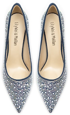 (W) 릴리웨이 컴포트 캐주얼 블루벨벳 하이힐 (Lilywei 컴포트 캐주얼 블벨힐) NN-454 Lookbook (W) 릴리웨이 컴포트 캐주얼 블루벨벳 하이힐 (Lilywei 컴포트 캐주얼 블벨힐) NN-454