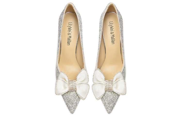 Lookbook (W) （女性用）クリスタルボウスリッポンハイヒール NN-251 NN-251