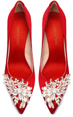 (Women) Lily Wei High Heel 'Pure Diamond Slip-On' NN-183 Lookbook (Women) Lily Wei High Heel 'Pure Diamond Slip-On' NN-183